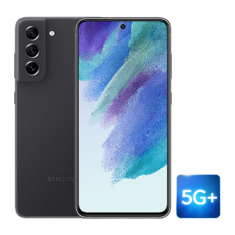 Samsung Galaxy S21 FE 5g phone mobile device cellular graphite quadro communications